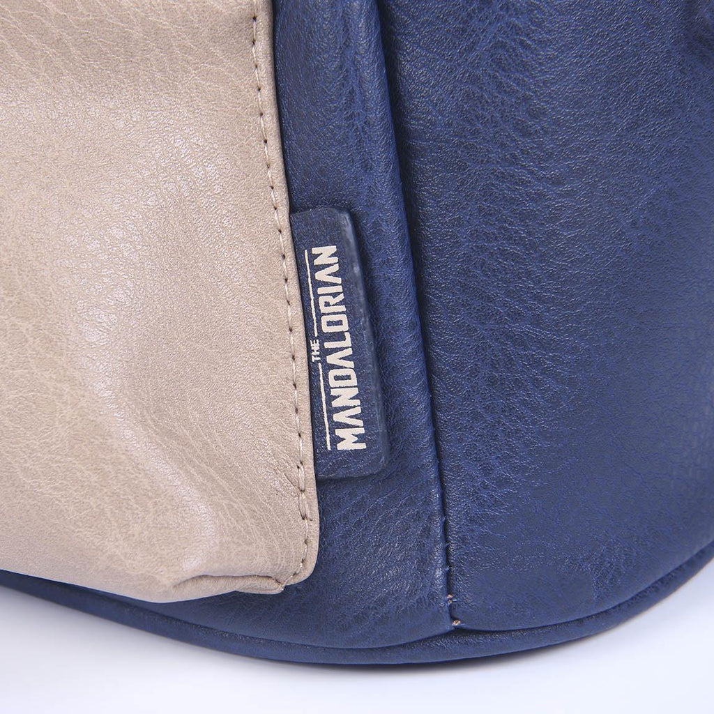 Mochila casual moda polipiel the mandalorian