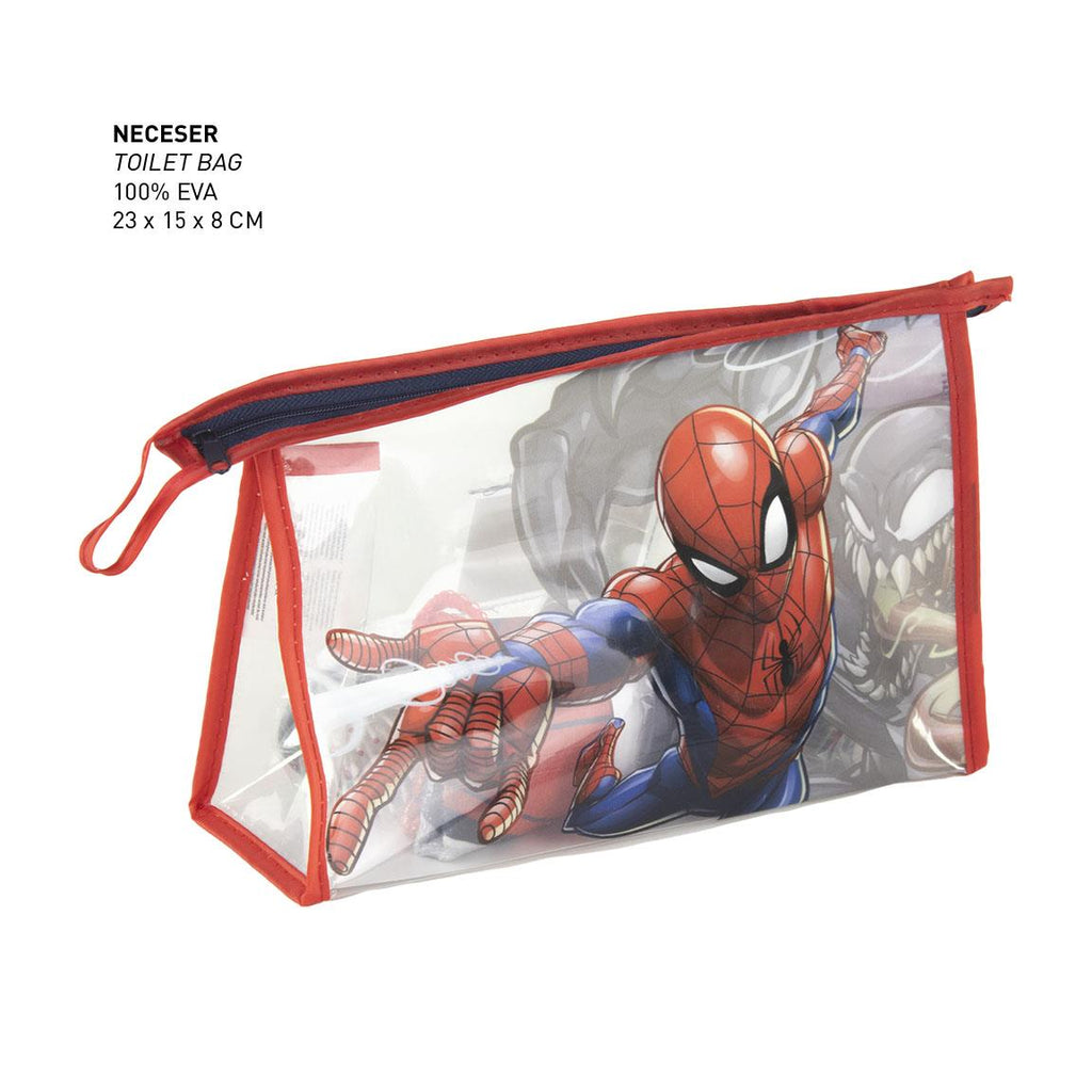 Neceser aseo viaje accesorios spiderman