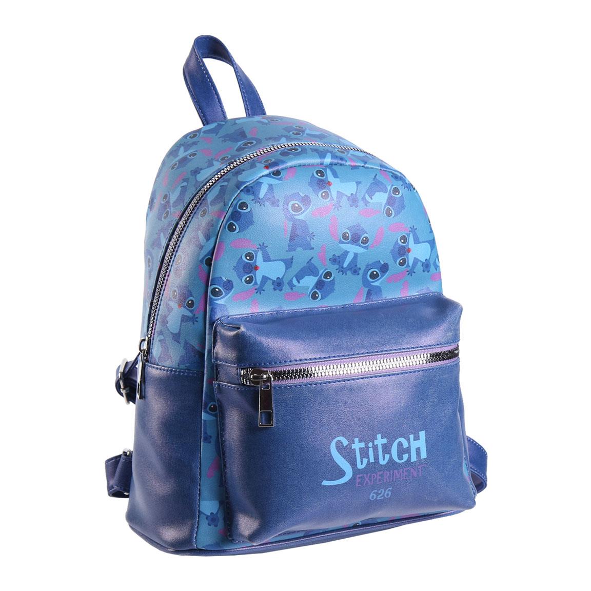 Mochila casual moda polipiel stitch