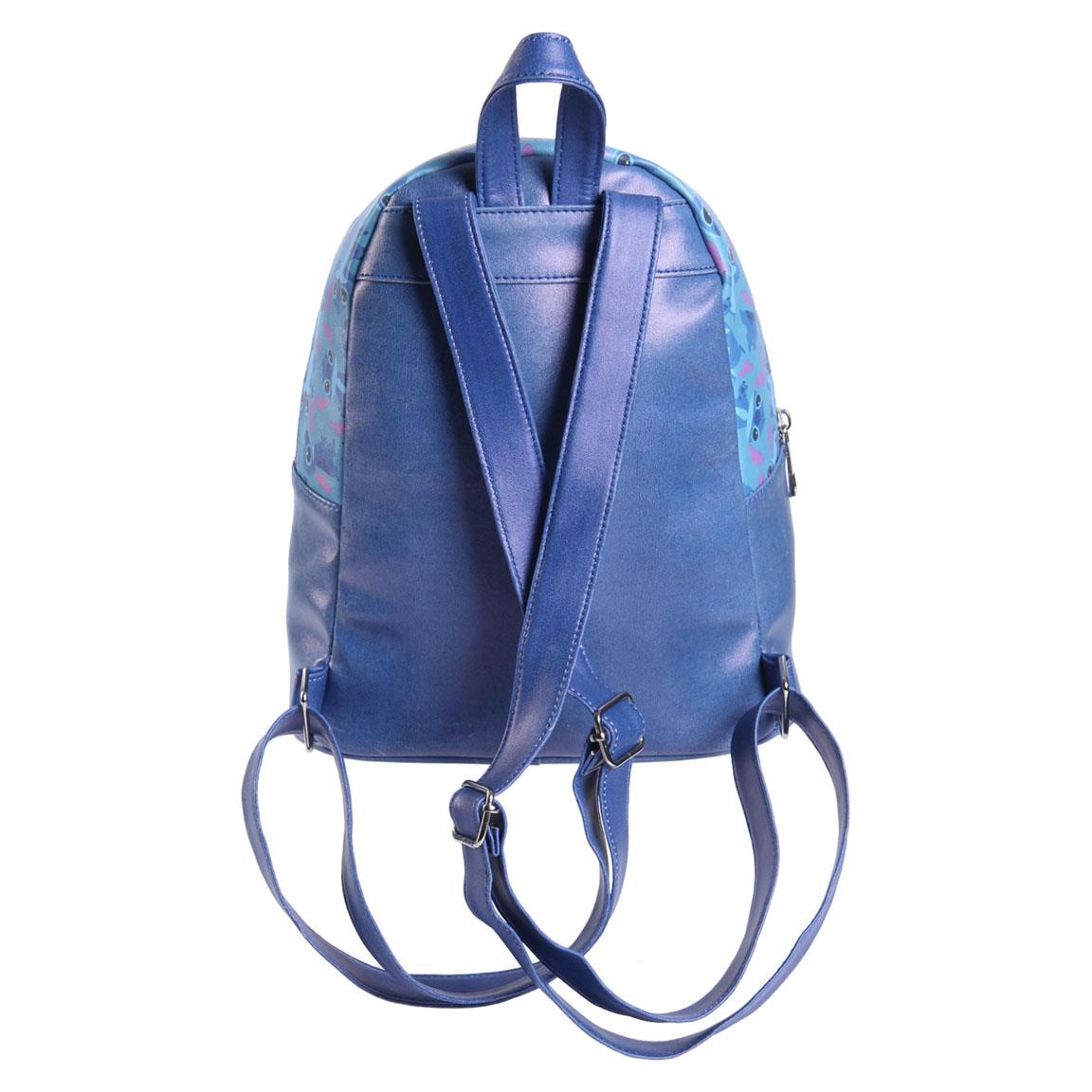 Mochila casual moda polipiel stitch