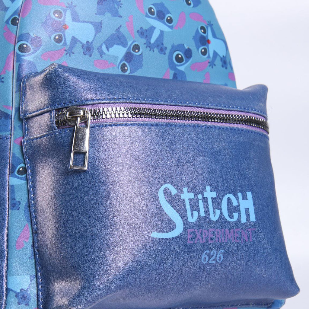 Mochila casual moda polipiel stitch