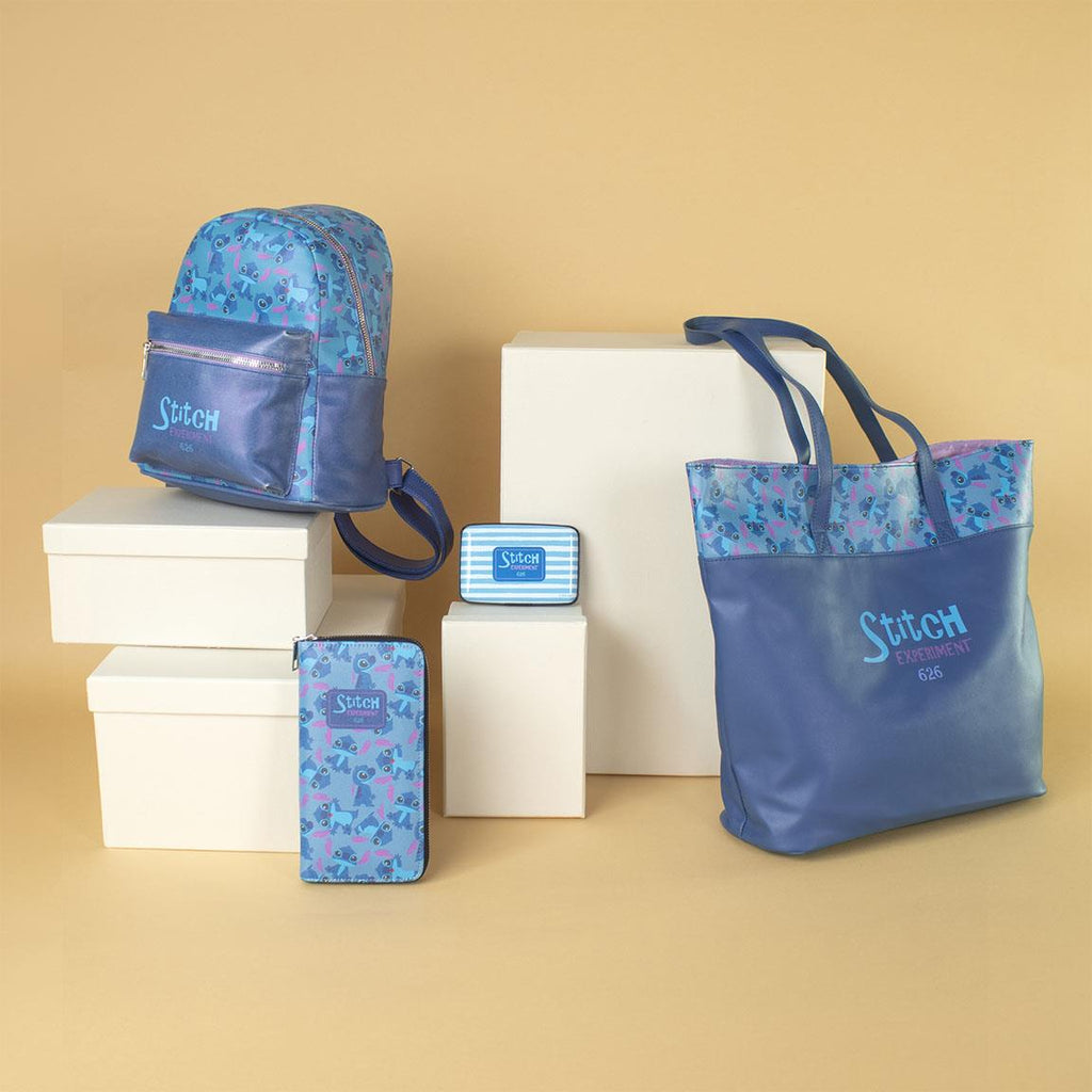 Mochila casual moda polipiel stitch