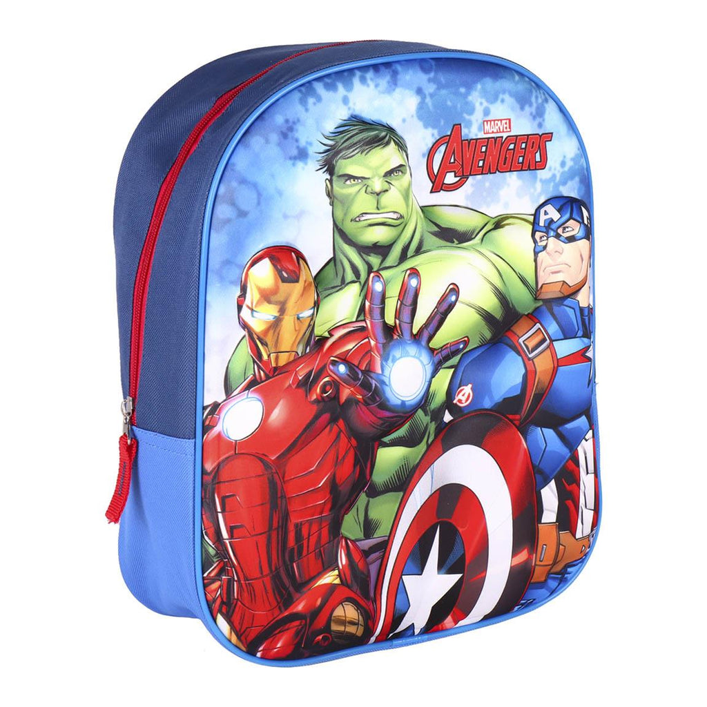 Mochila infantil 3d avengers