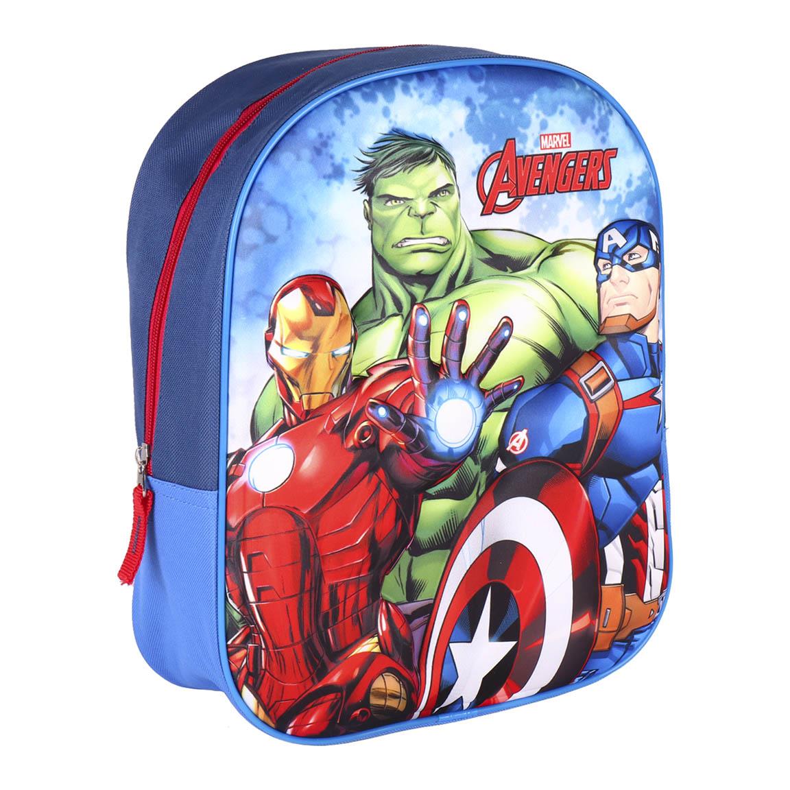 Mochila infantil 3d avengers