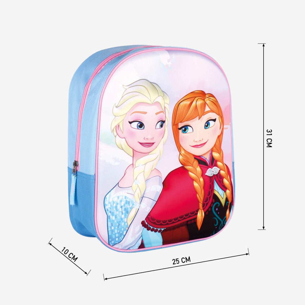 Mochila infantil 3d frozen