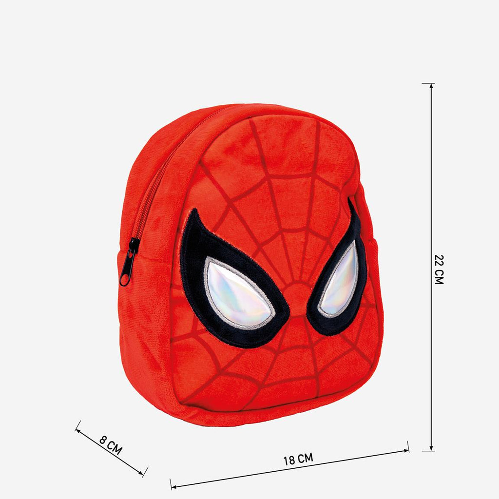 Mochila guarderia personaje peluche spiderman