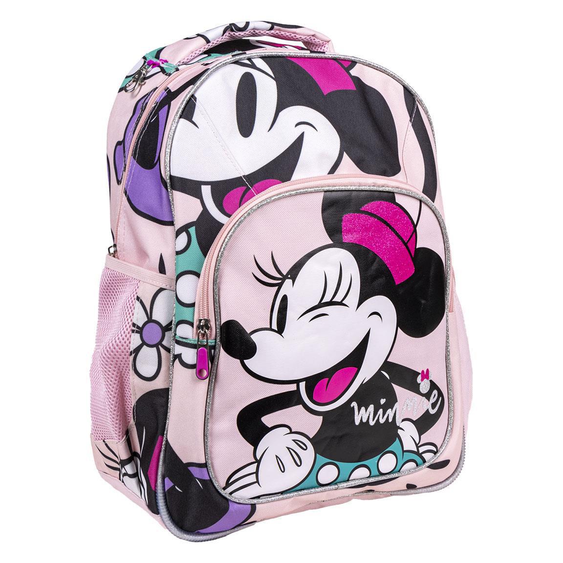 Mochila escolar mediana 42 cm minnie