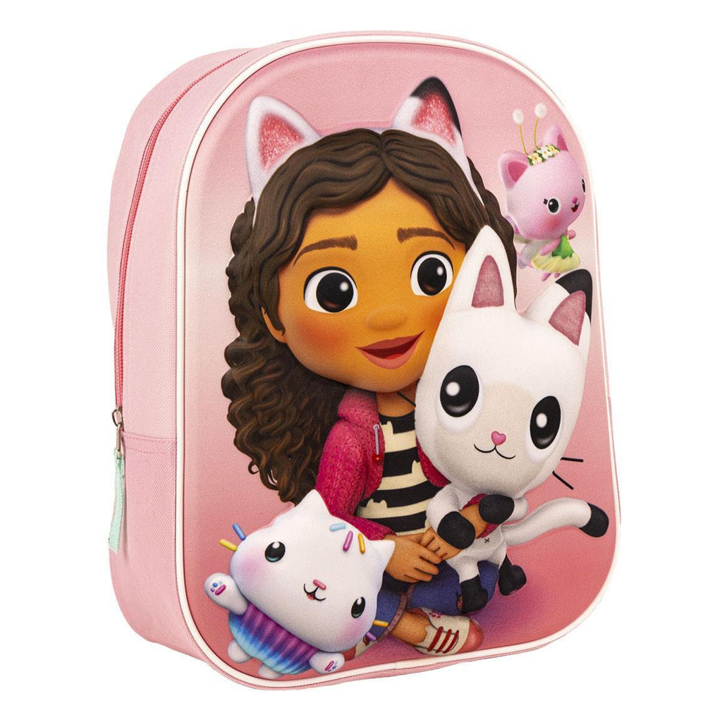 Mochila infantil 3d gabby´s dollhouse