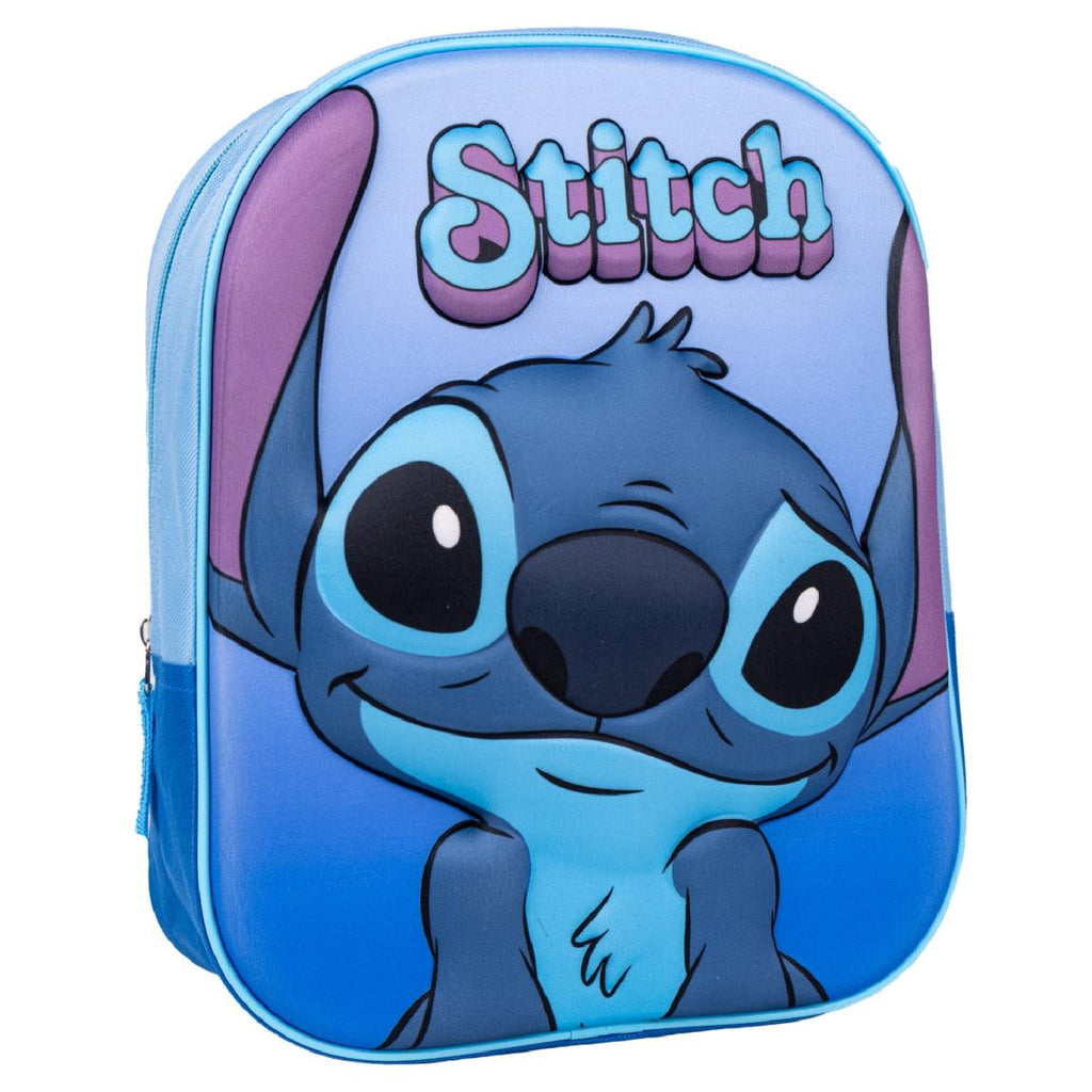 Mochila infantil 3d stitch