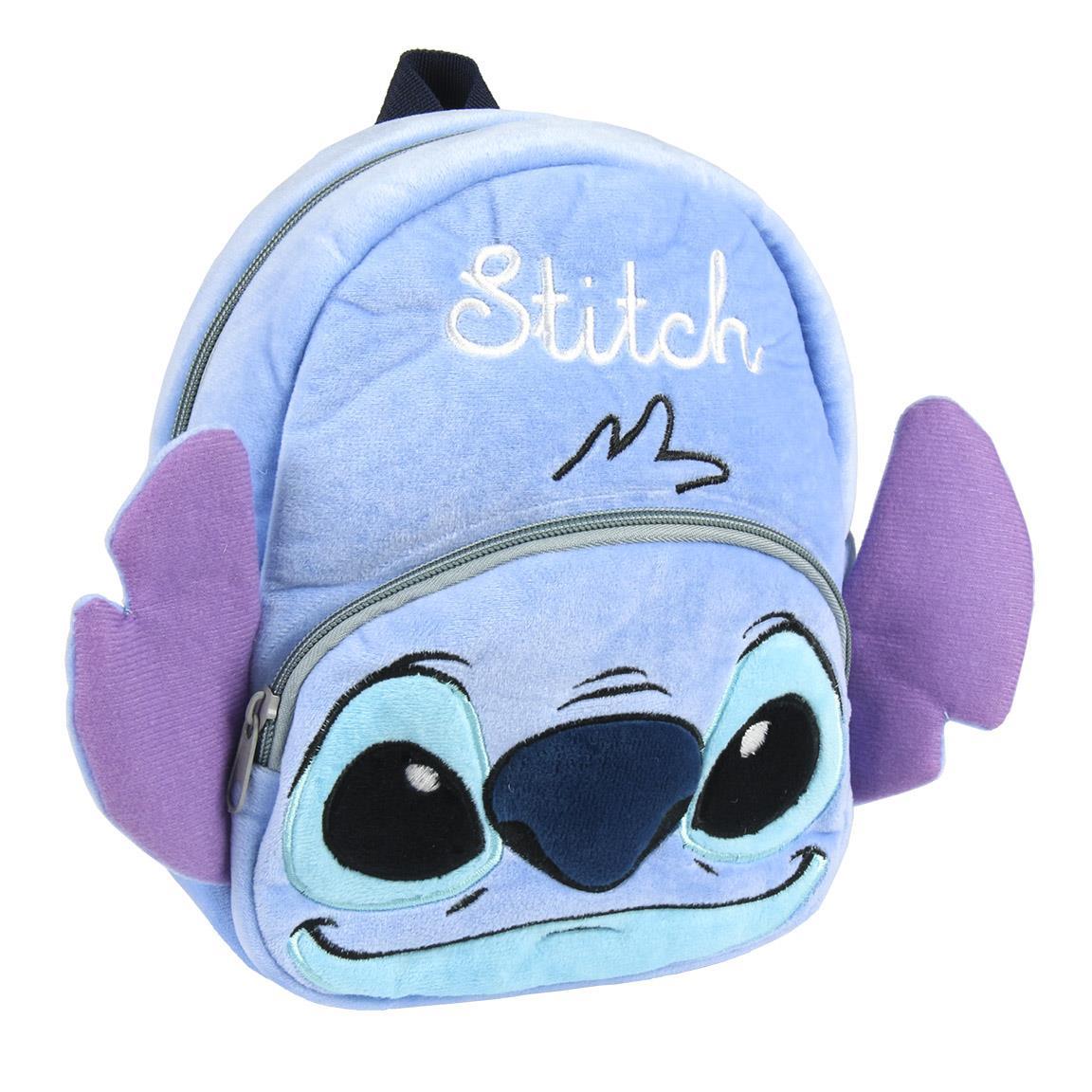 Mochila guarderia personaje peluche stitch