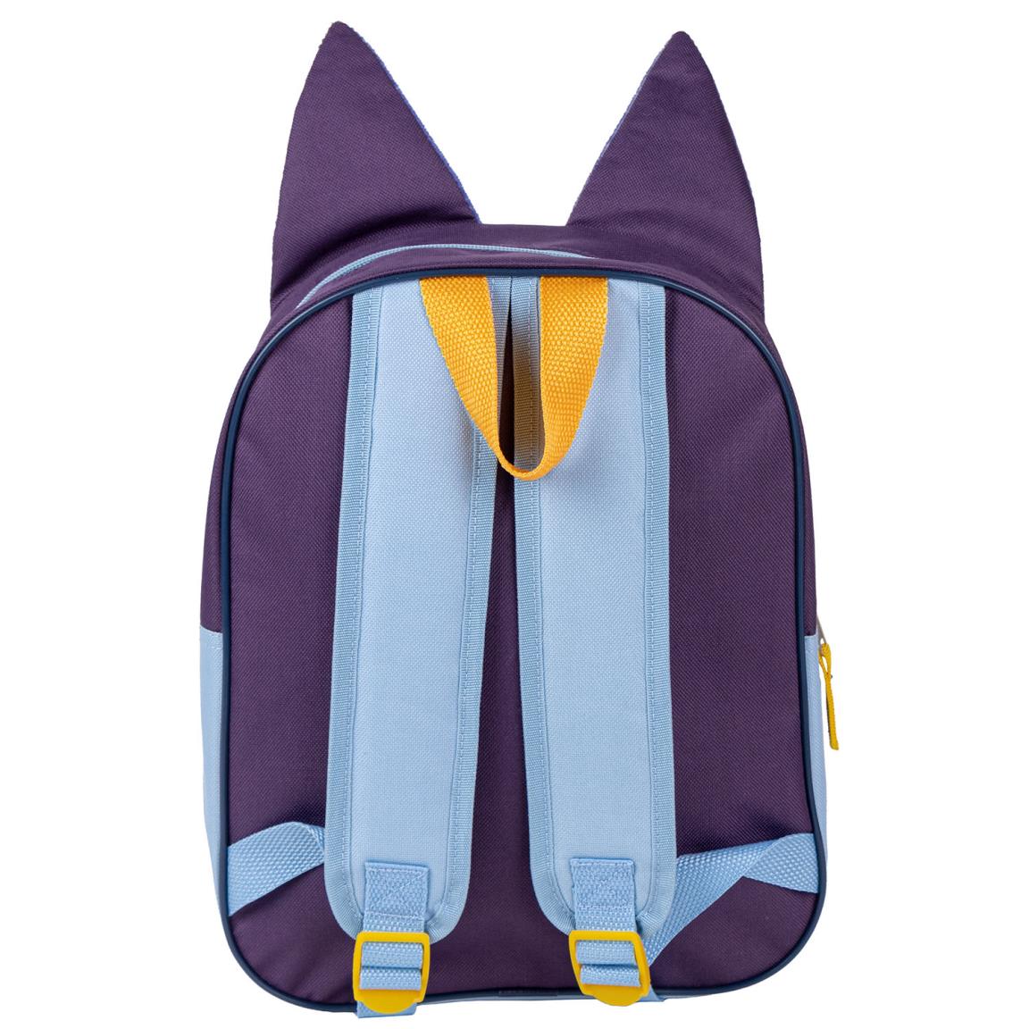 Mochila infantil 3d aplicaciones bluey