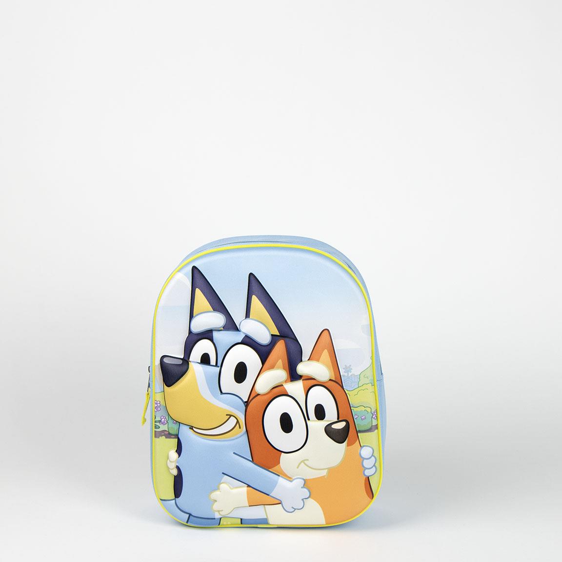 Mochila infantil 3d bluey