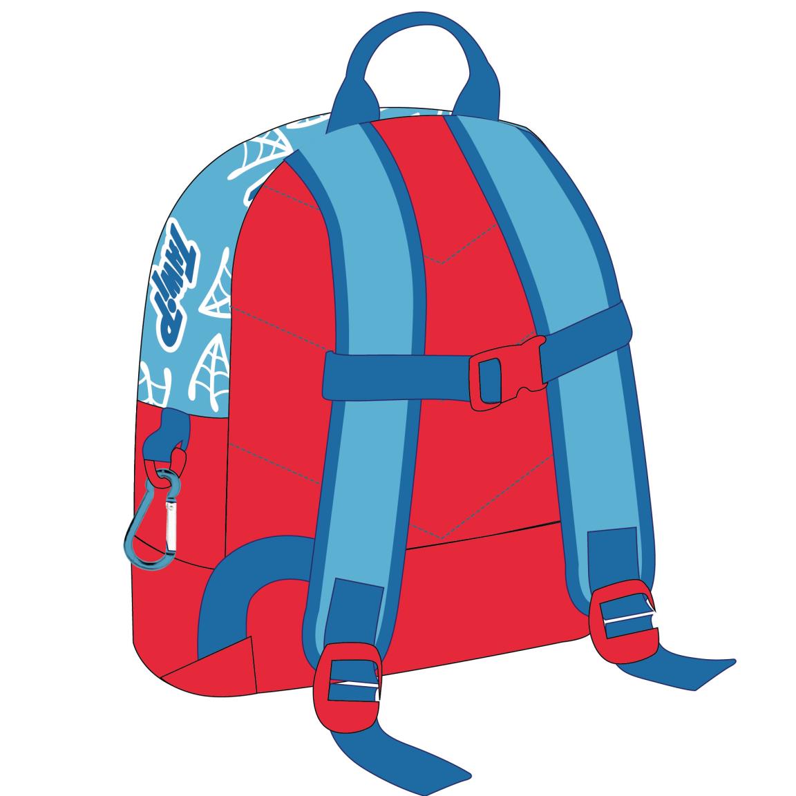 Mochila infantil trekking spidey