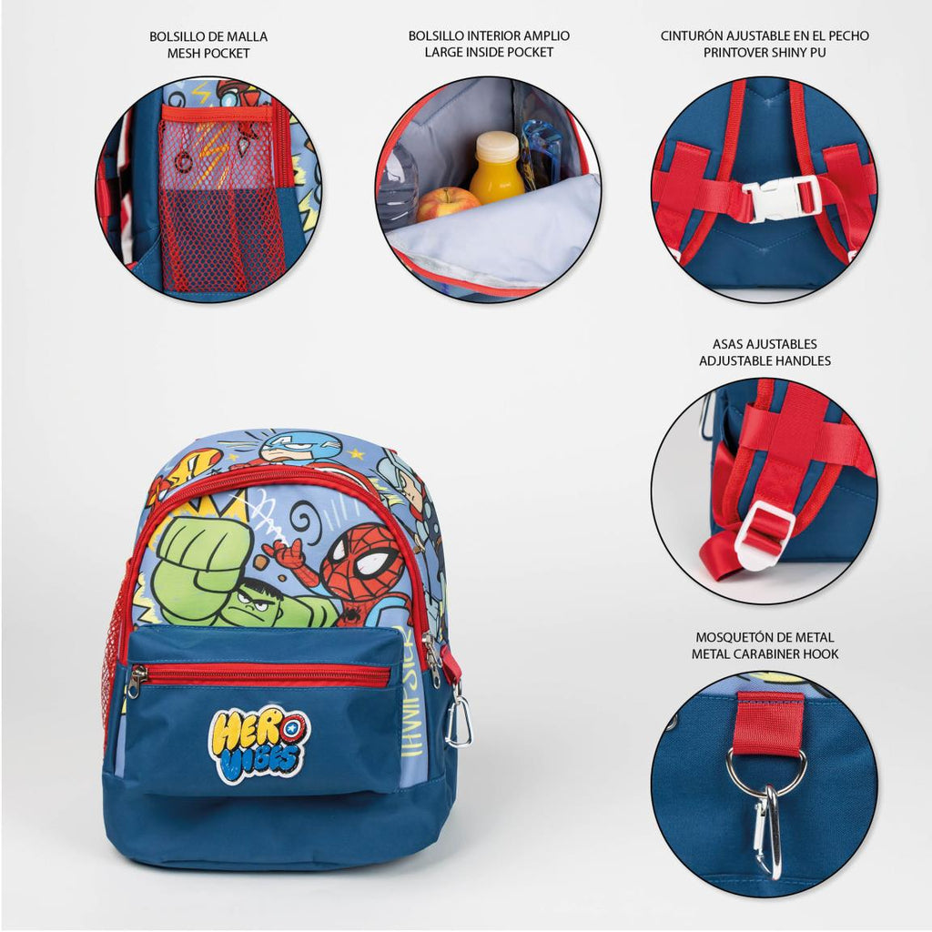 Mochila infantil trekking avengers