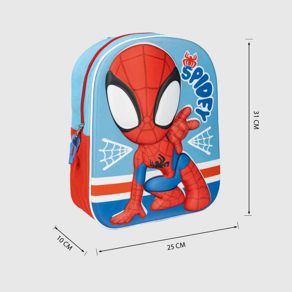 Mochila infantil 3d spidey