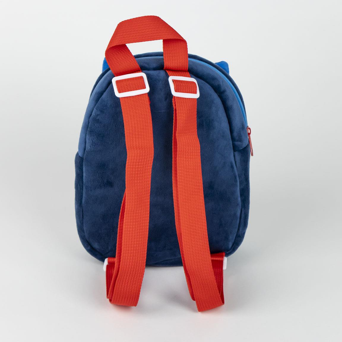 Mochila guarderia personaje peluche sonic