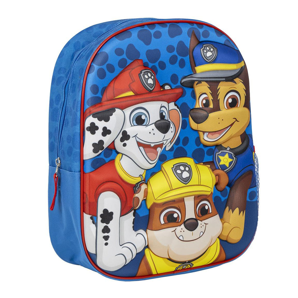 Mochila infantil 3d paw patrol