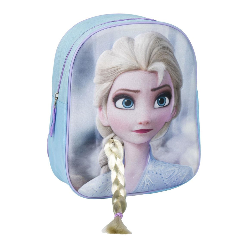 Mochila infantil 3d aplicaciones frozen
