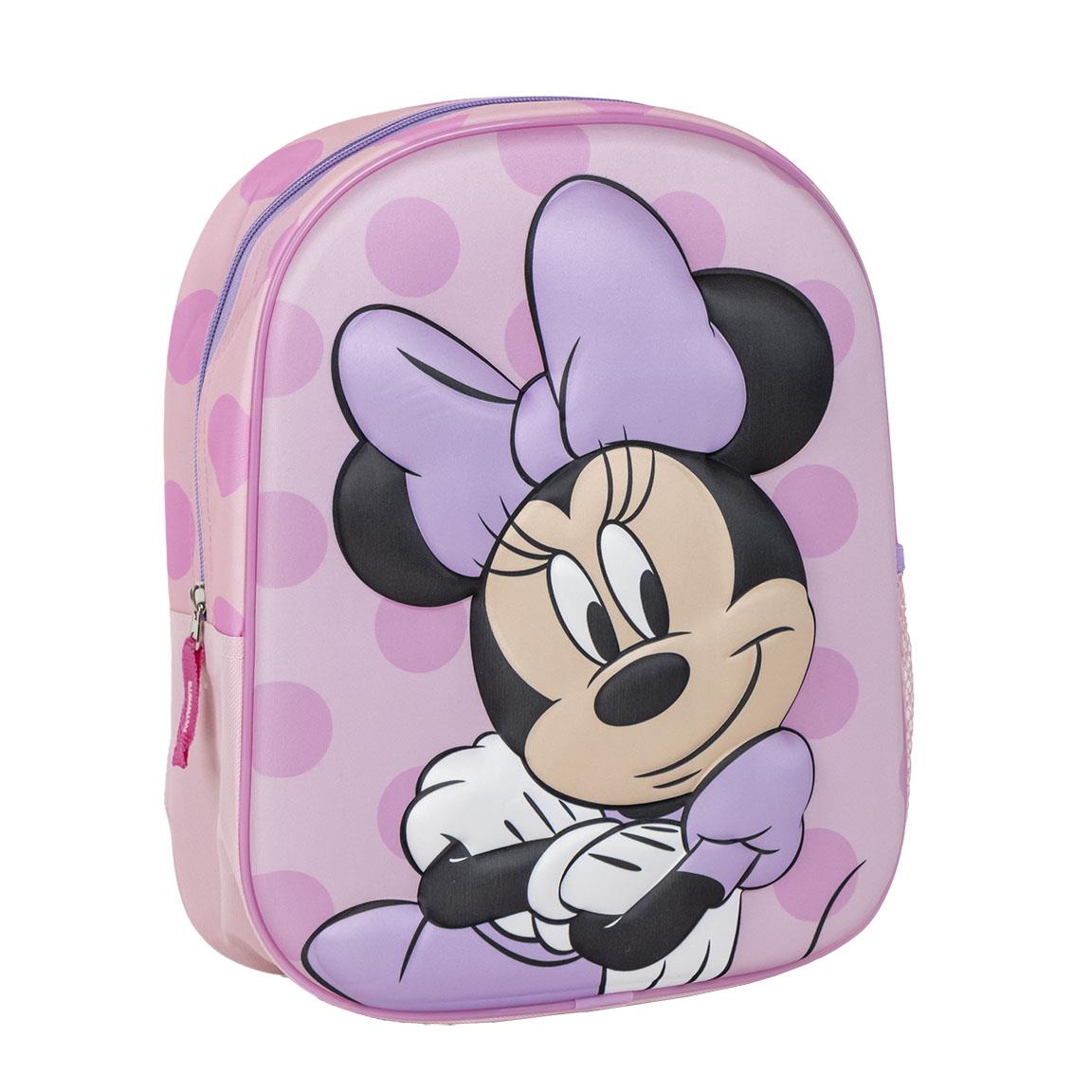 Mochila infantil 3d minnie