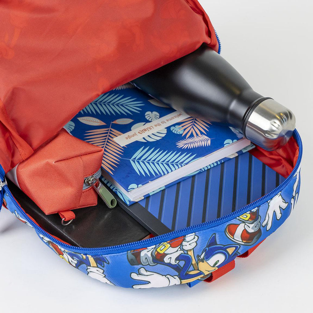 Mochila infantil tiempo libre estampado sonic