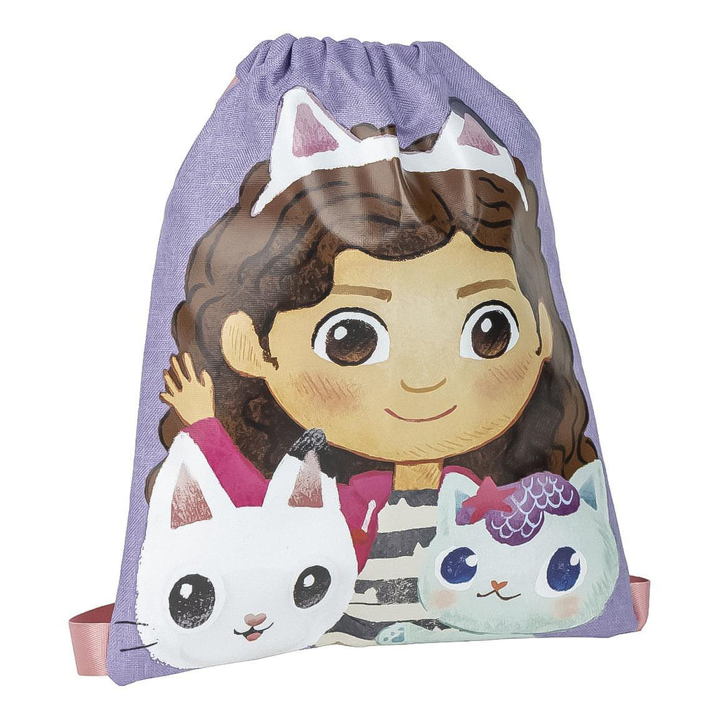 Saquito escolar gabby´s dollhouse