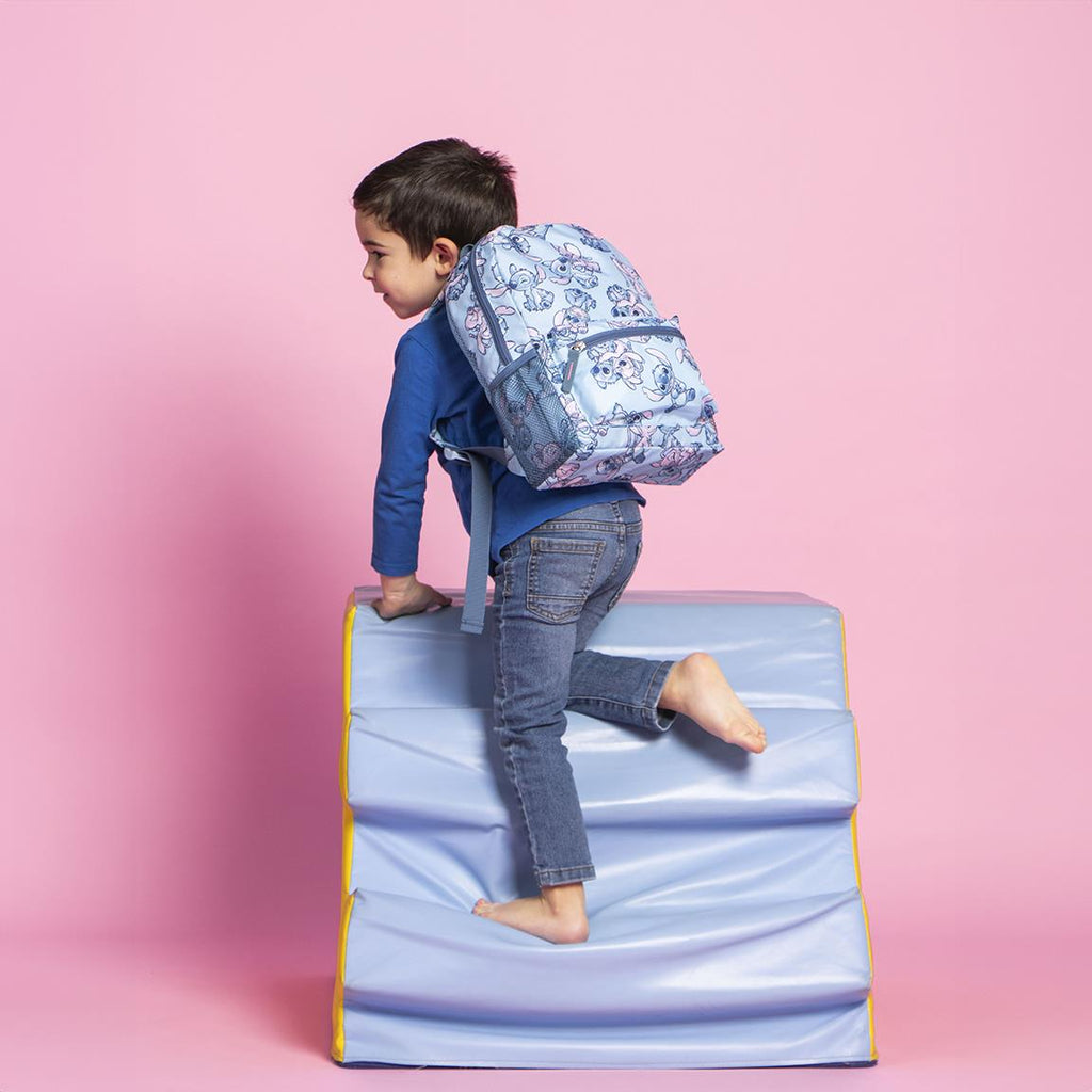 Mochila infantil tiempo libre estampado stitch