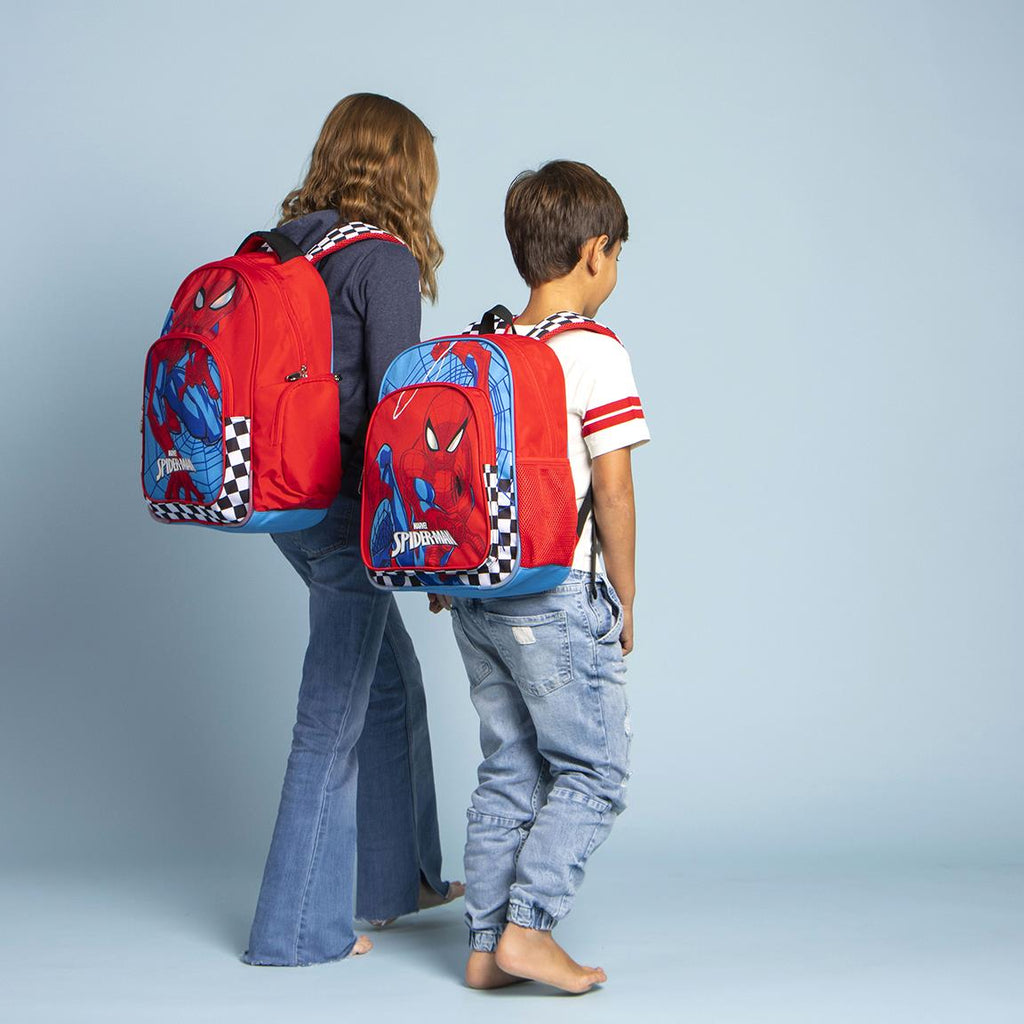 Mochila escolar mediana 38 cm spiderman