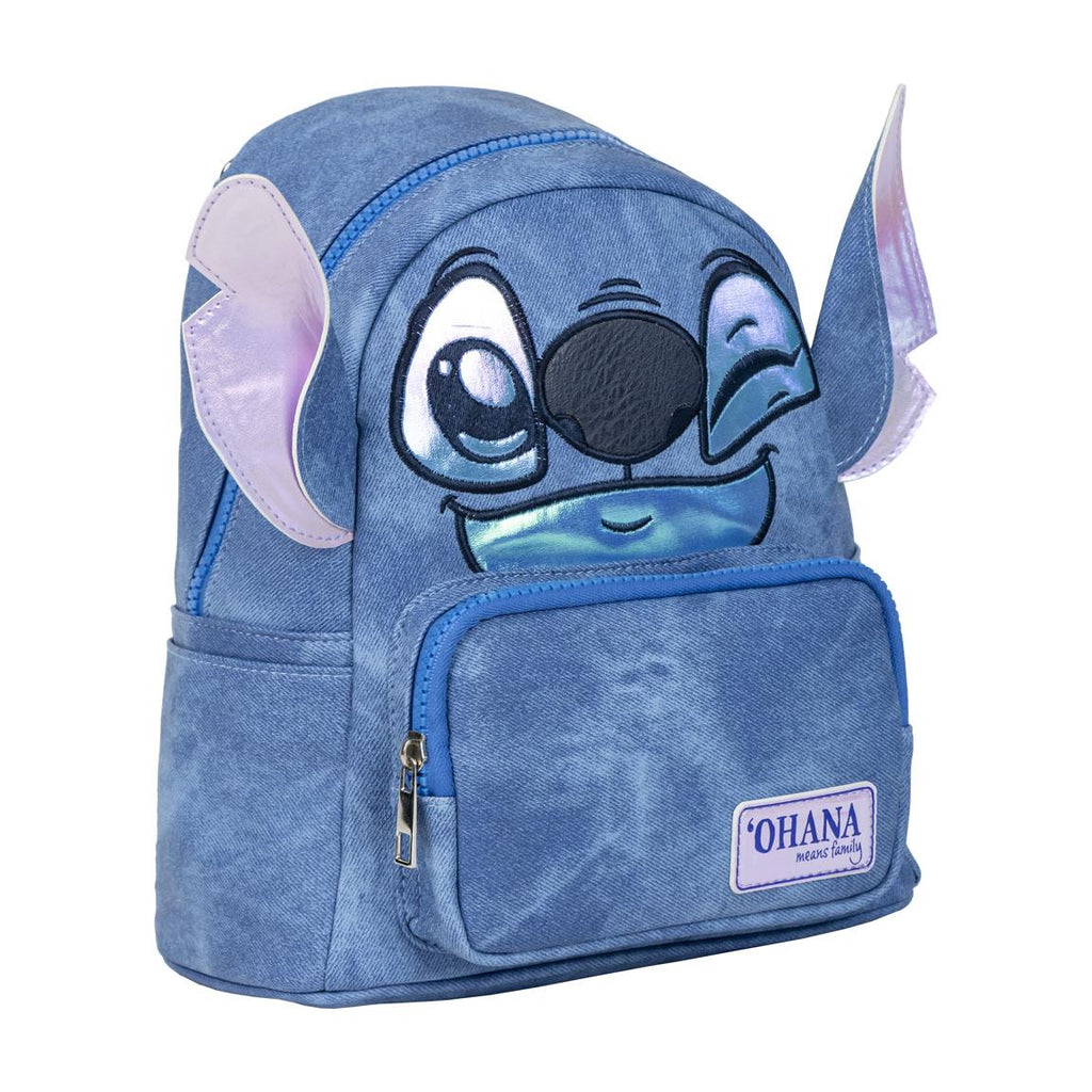 Mochila casual moda aplicaciones stitch