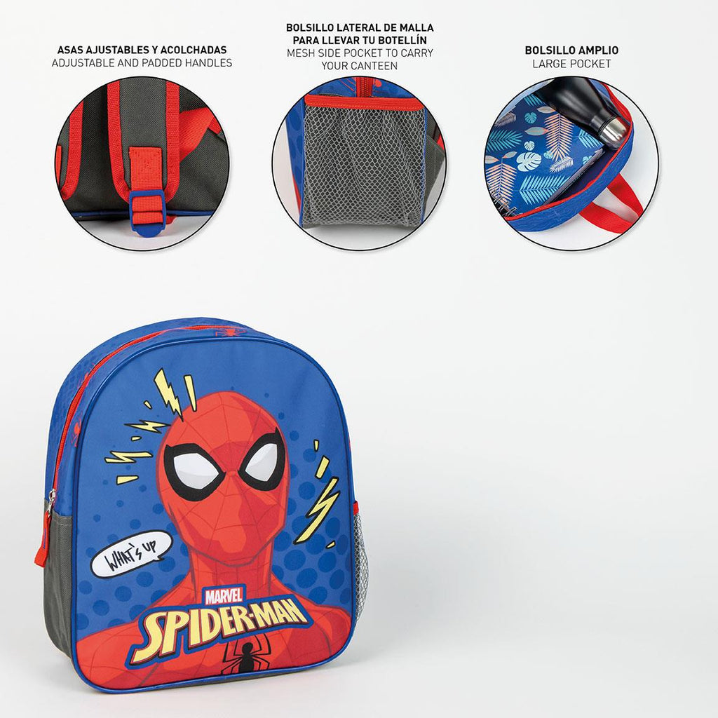 Mochila infantil escolar spiderman