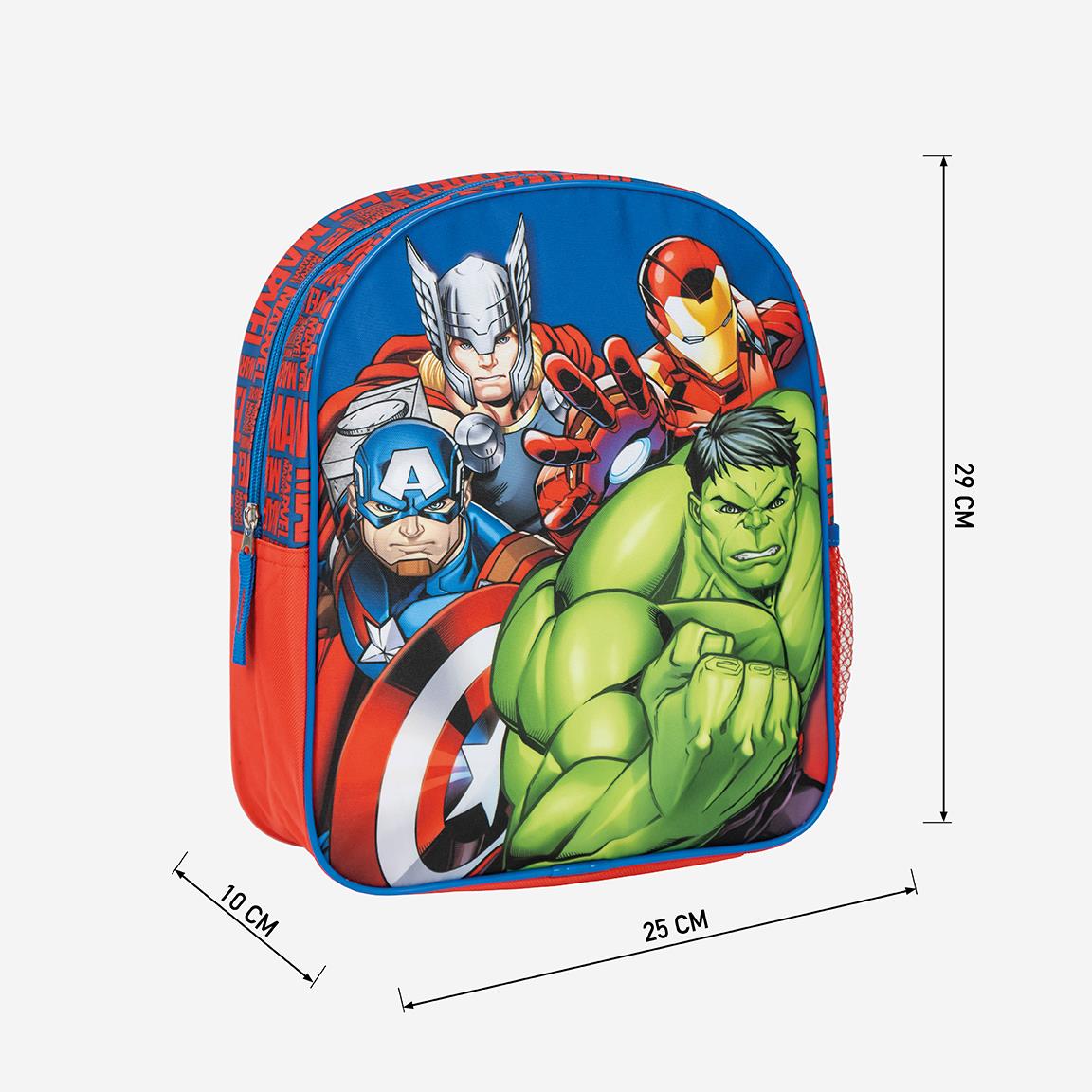 Mochila infantil escolar avengers
