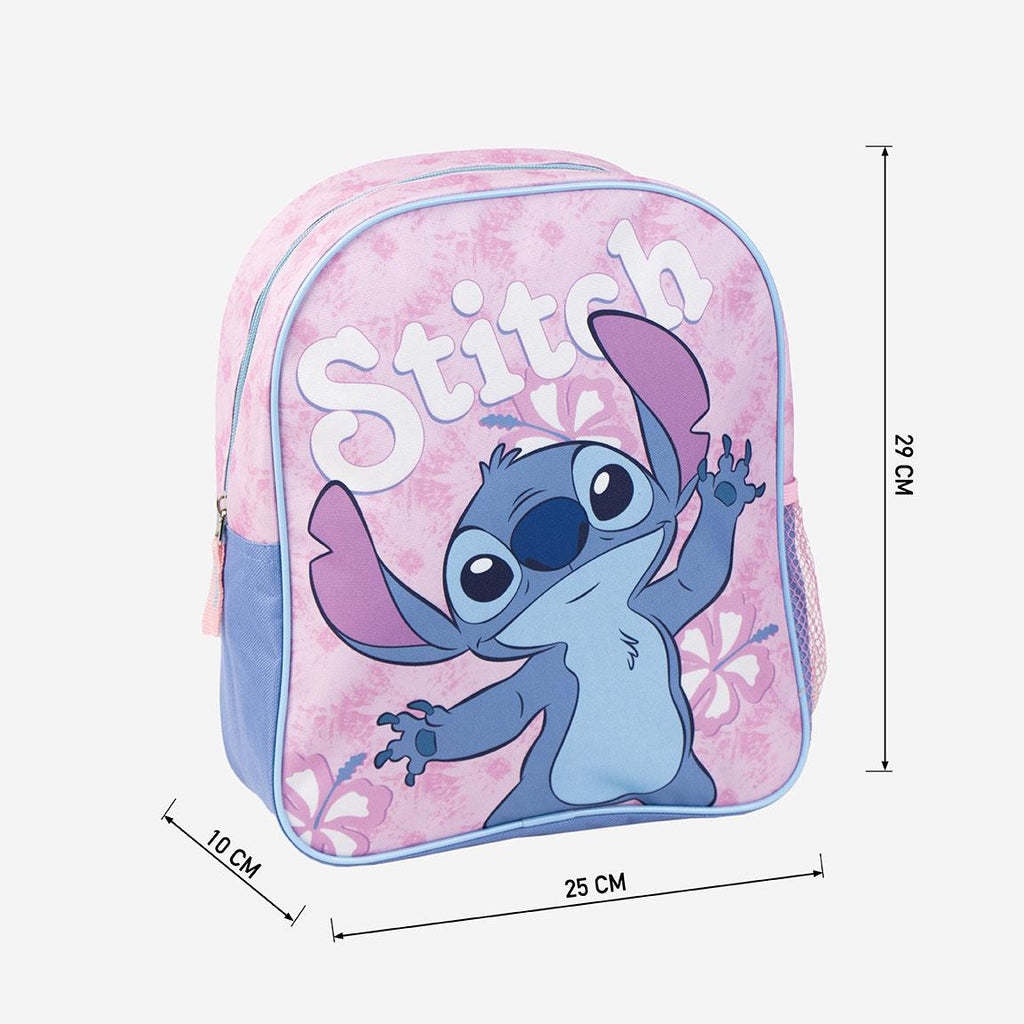 Mochila infantil escolar stitch