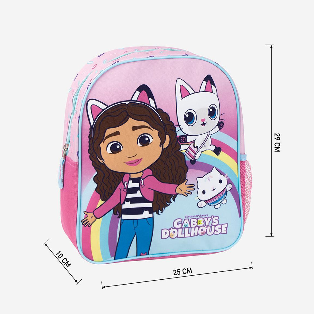 Mochila infantil escolar gabby´s dollhouse