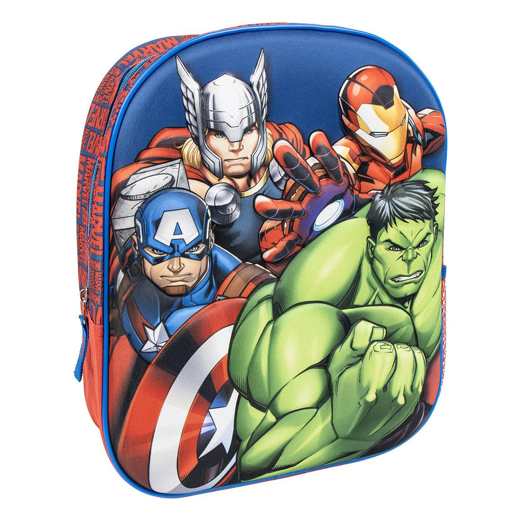 Mochila infantil 3d avengers