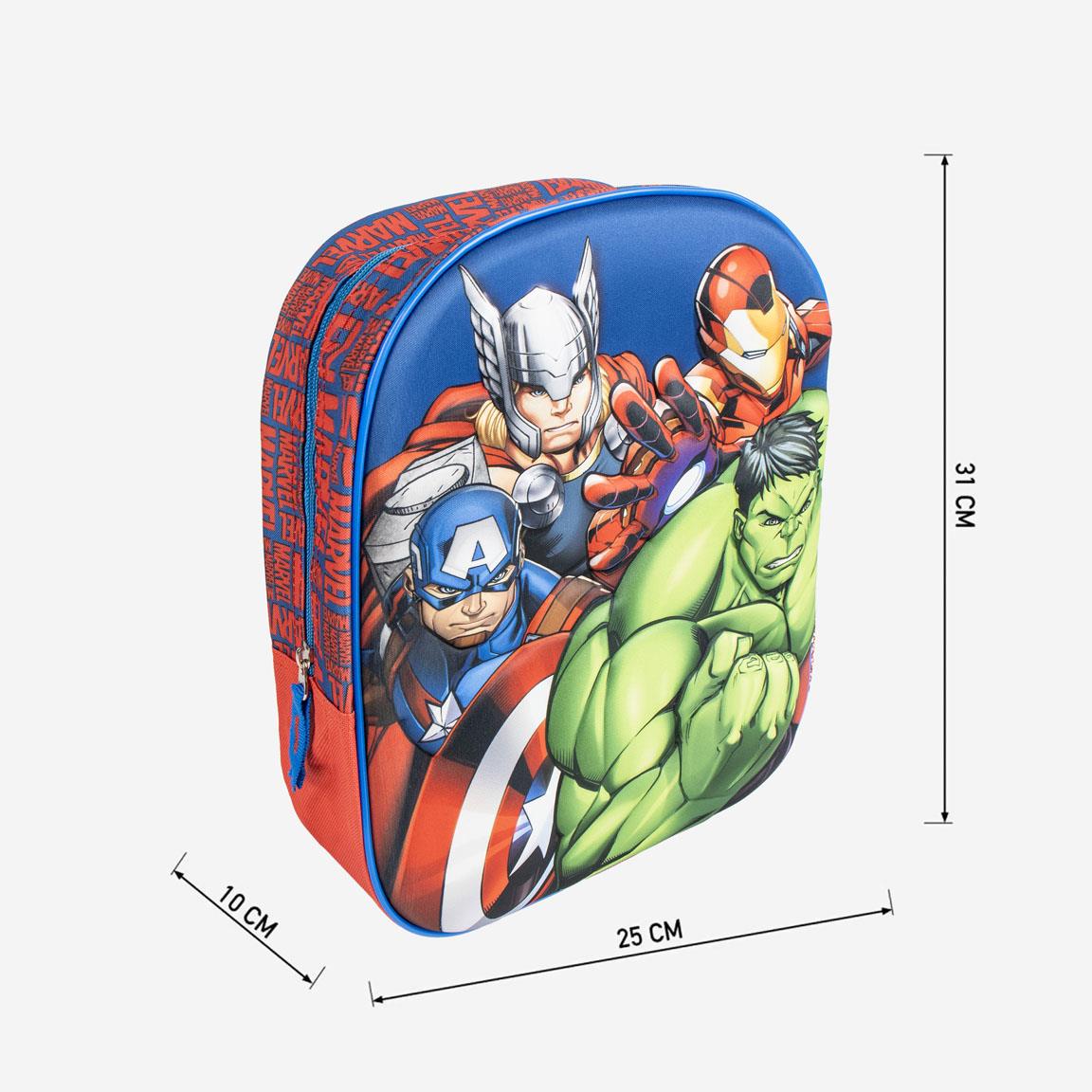 Mochila infantil 3d avengers