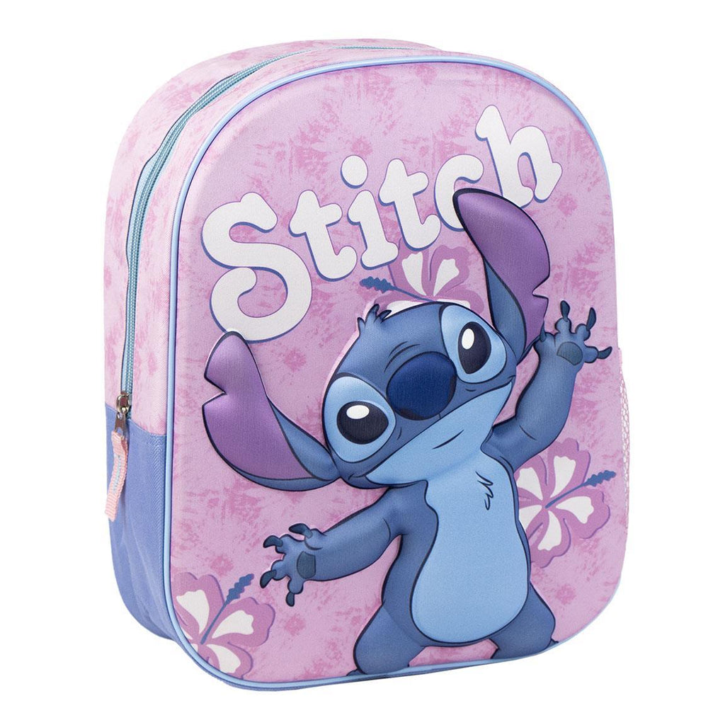 Mochila infantil 3d stitch
