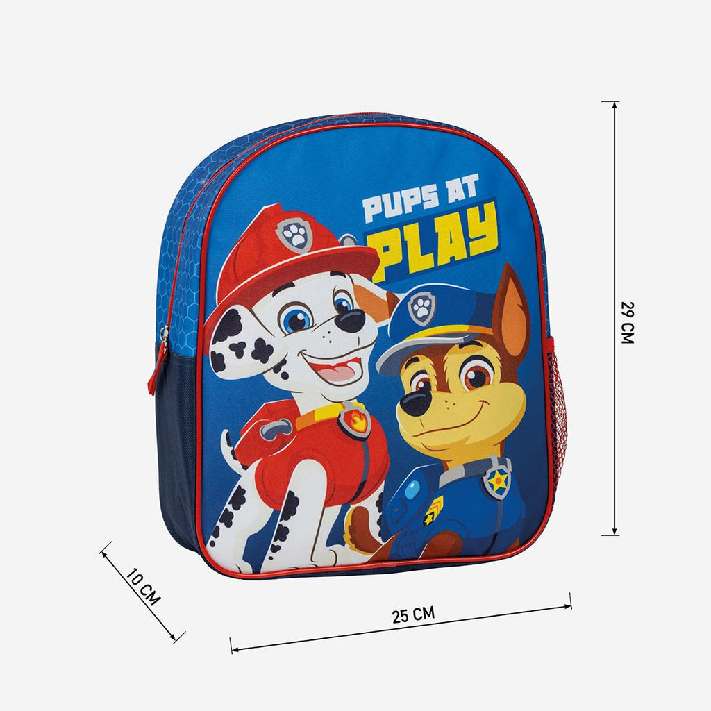 Mochila infantil escolar paw patrol