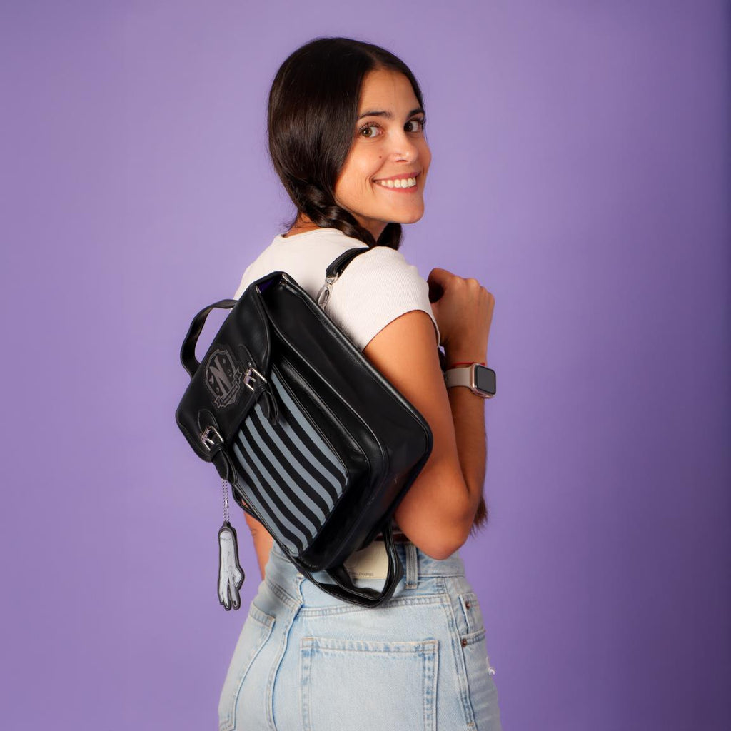 Mochila casual moda polipiel wednesday