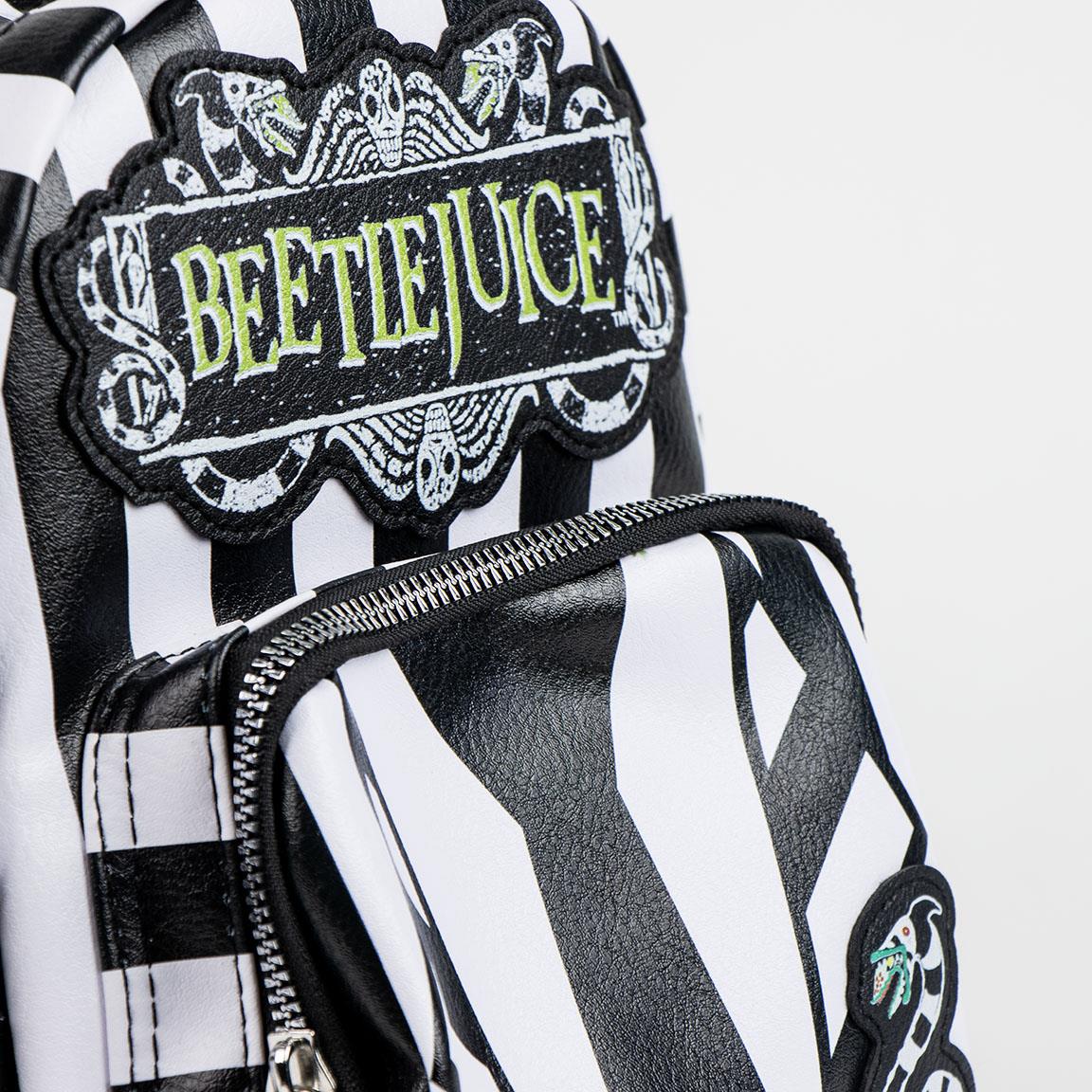 Mochila casual moda polipiel beetlejuice