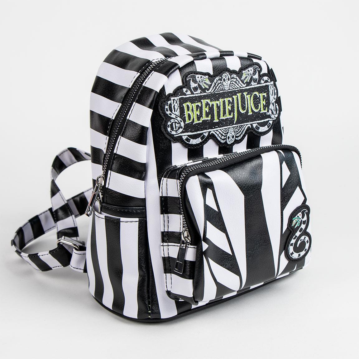 Mochila casual moda polipiel beetlejuice
