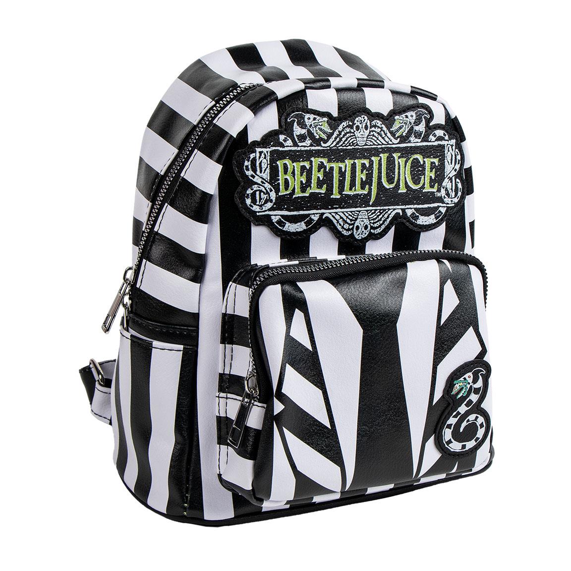 Mochila casual moda polipiel beetlejuice