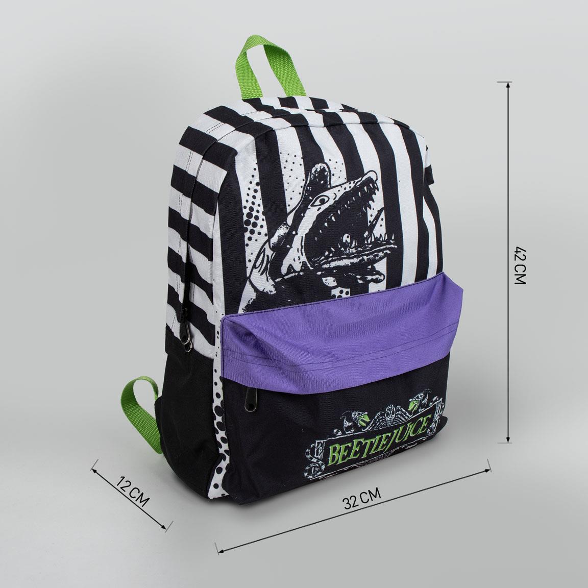 Mochila casual beetlejuice