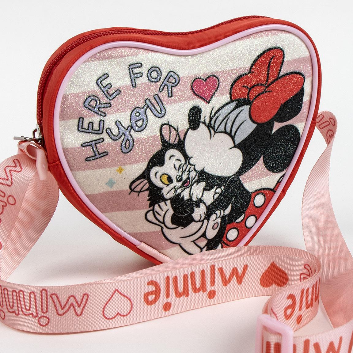 Bolso corazon minnie