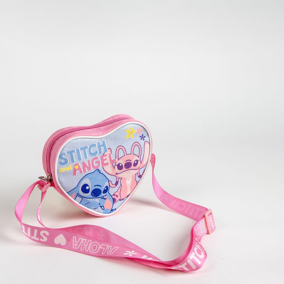 Bolso corazon stitch