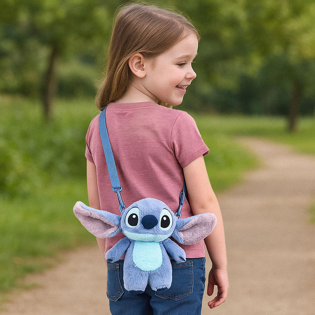 Bolso peluche stitch