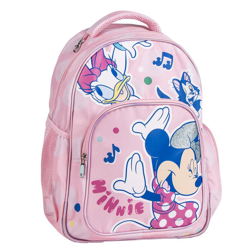 Mochila escolar mediana 42 cm minnie