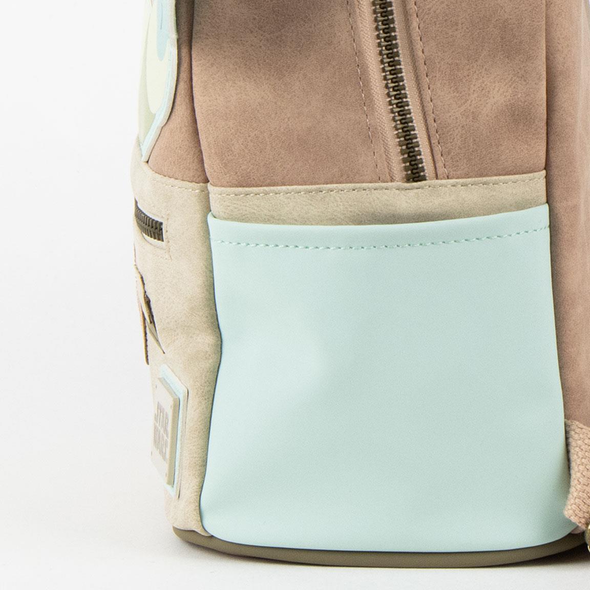 Mochila casual moda polipiel the mandalorian grogu