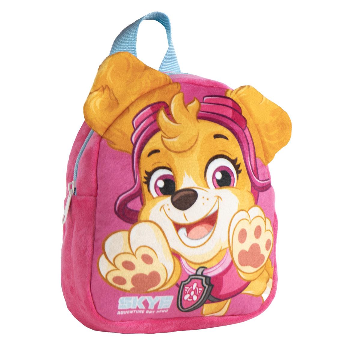Mochila guarderia personaje peluche paw patrol skye