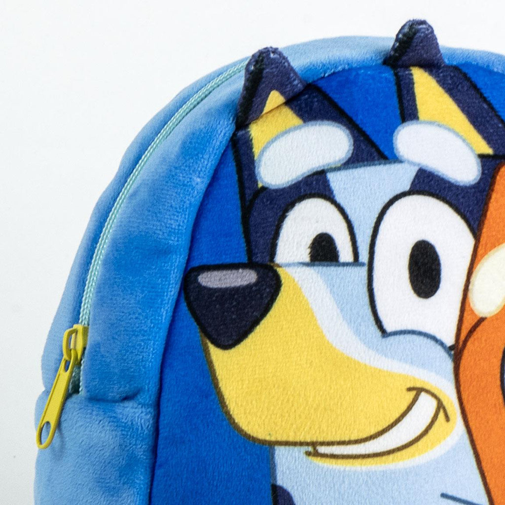 Mochila guarderia personaje peluche bluey