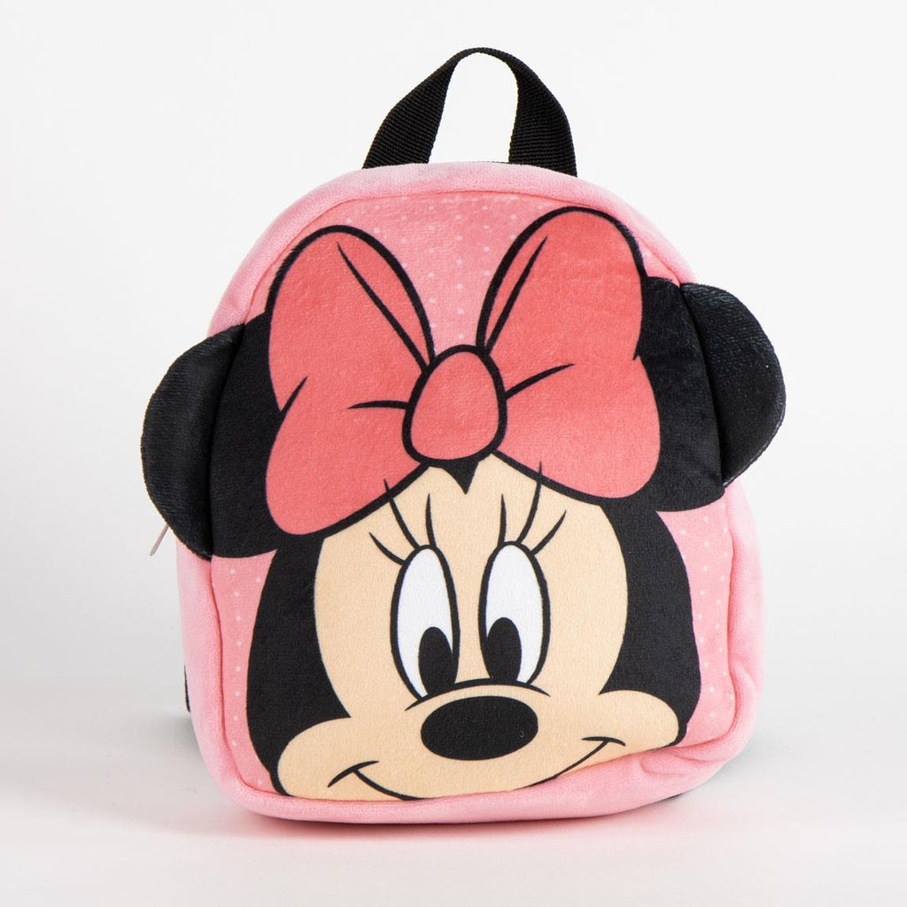 Mochila guarderia personaje peluche minnie