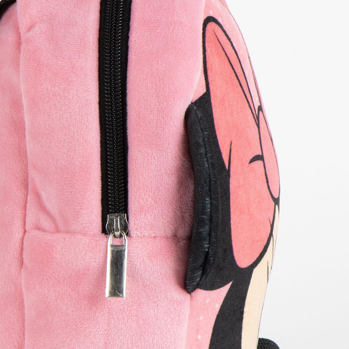 Mochila guarderia personaje peluche minnie